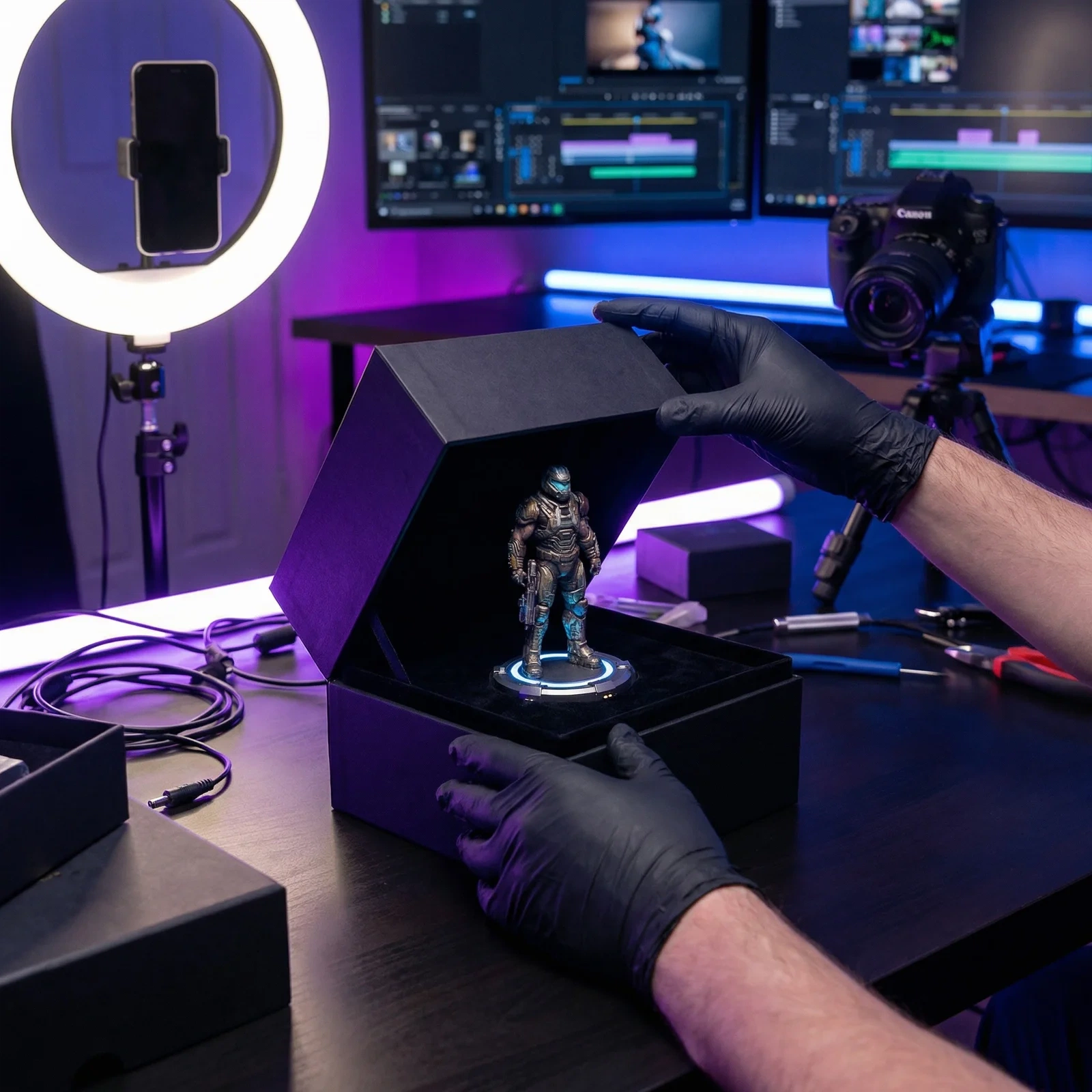 影视IP衍生品精美礼盒套装开箱展示